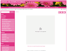 Tablet Screenshot of angelbloomfloral.com